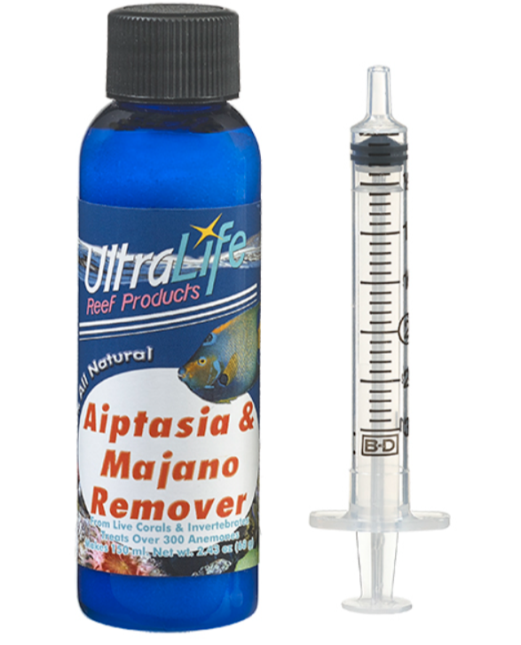 ultralife reef products aiptasia majano remover